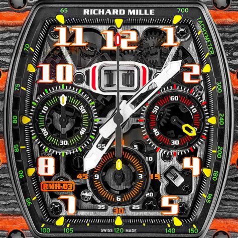 richard mille apple watch face